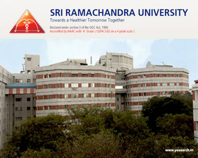 Direct Admission in Sri Ramachandra Medical College Chennai MBBS Admission 2019. call us @ 9372261584